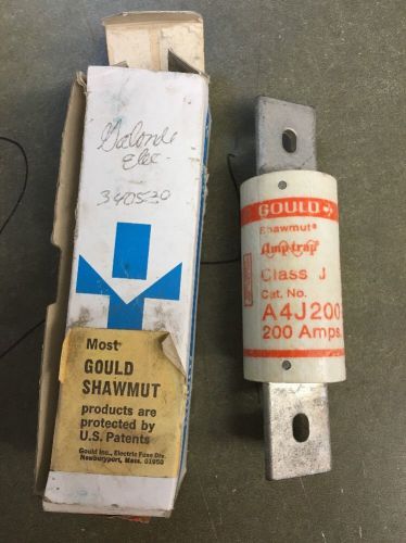 New Shawmut A4J125 125 Amp Fuses Class J 600V Bussmann JKS125 JLS125 NIB