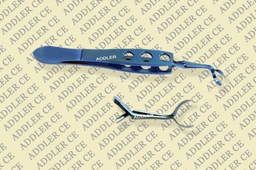 Titanium Ocular Pediatric Lens Forceps ophthalmic instruments