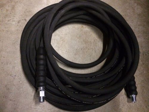 4000PSI Black Pressure Washer Hose- 50&#039; x 3/8&#034; ID Flexible