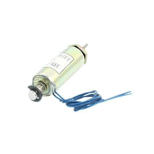 uxcell DC12V 6mm Stroke 50g Force Pull Push Type Linear Tubular Solenoid