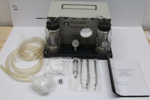 Sorensen 1666-110 Portable Uterine Aspirator w/ Canisters Tubing &amp; Manual #1