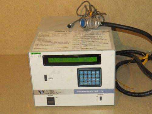 UNITEK MIYACHI PHASEMASTER IV CAT NO PM4A MODEL 1-230-03 WELDER (CC)