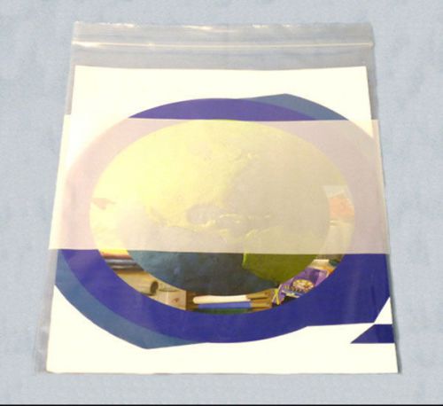 500 10&#034; x 12&#034; Reclosable Ziplock W/ White Block 2 Mil Baggies