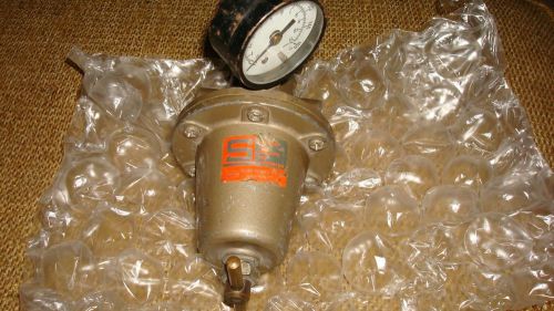 Schrader Air Products Adjustable Pressure Control Valve W/ Gauge