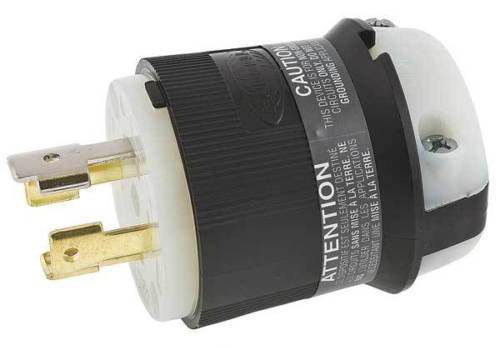 HUBBELL WIRING DEVICE-KELLEMS HBL2751 Plug,120/208VAC,30A,L18-30P,4P,4W,3PH