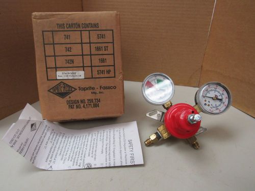 TAPRITE FASSCO CO2 REGULATOR 5741WMHP NIB