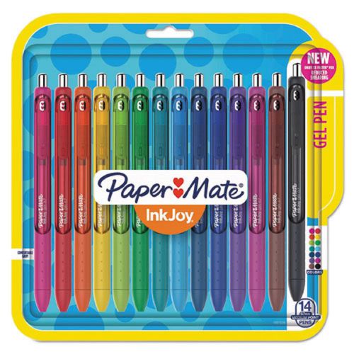 Brand new paper mate inkjoy gel pens, 0.7mm, medium point, assorted, 14-pack for sale