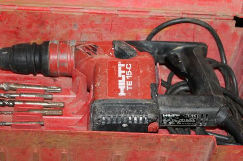 HILTI TE 15-C ROTARY HAMMER DRILL USED