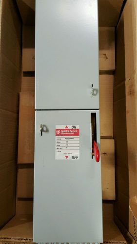 GE spectra series fusible switch  unit ADS32100HS 100 amp 240 volt