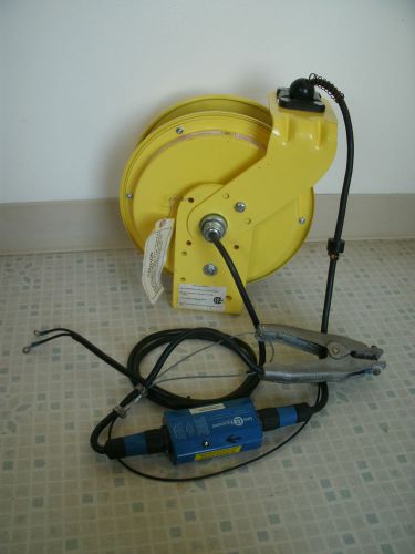 Lind Equipment Portable Static Monitoring Unit Reel StaticSure Grounding Clamp