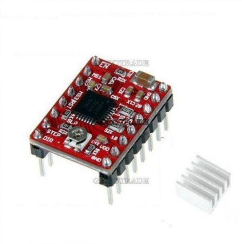 10pcs a4988 stepper motor driver module 3d printer polulu stepstick ramps rep p2 for sale