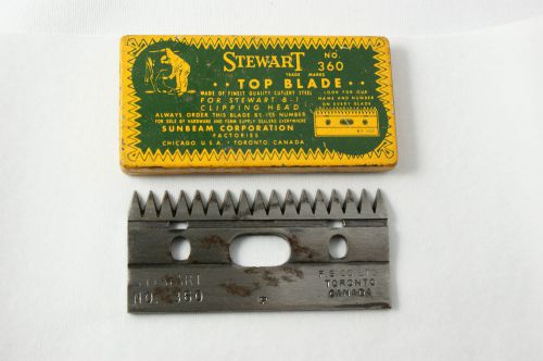 Stewart top Plate No. 360 For Stewart B-1 Clpping head  Sheep Fur Hair