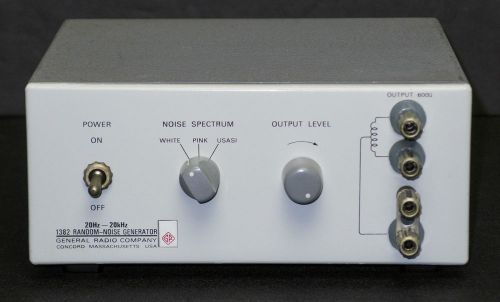 Gr / general radio 1382 pink/white random noise generator for sale