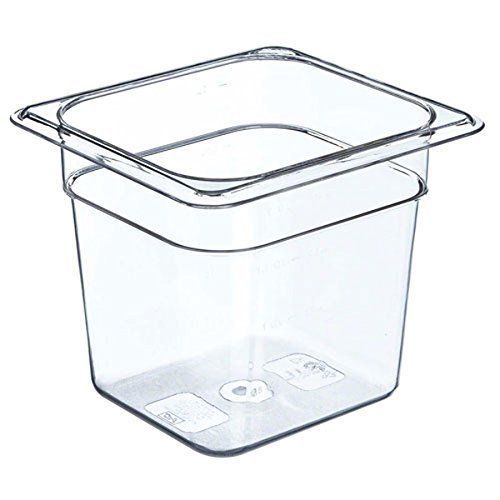 Pinch (PNP16-6)  6&#034; Sixth-Size Polycarbonate Food Pan