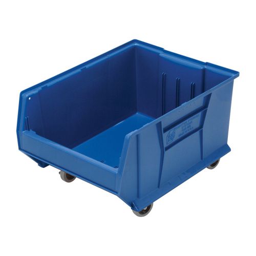 Quantum 24in Mobile Hulk Container-23 7/8 x 16 1/2 x 14 Bin BLU #QUS964MOBB