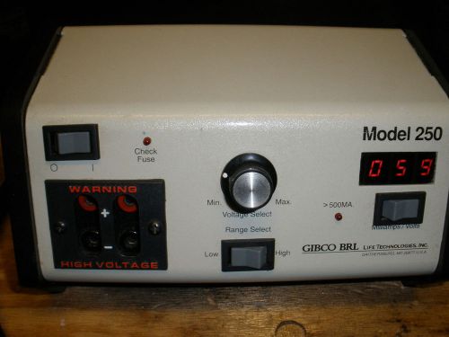 Life Technologies Gibco BRL Model 250