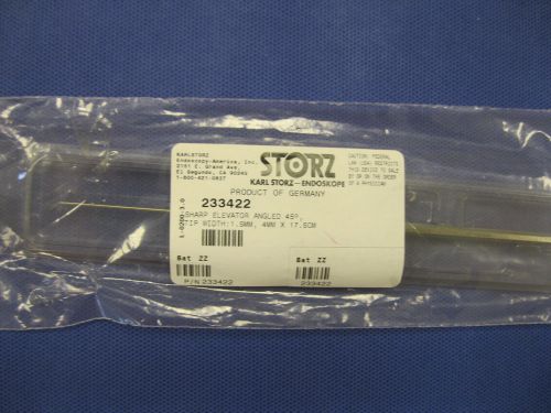 Karl storz 233422 sharp elevator angled 45 degrees tip width 1.5mm, 4mm x 17.5cm for sale