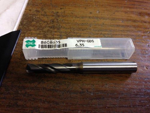 .250&#034; 1/4&#034; HSS-CO TiAlN SCREW MACHINE LENGTH DRILL VPH-GDS