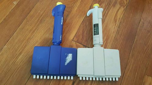 LOT 2 Finnpipette Labsystems pipet multichannel 12 channel pipet Pipette 5-50