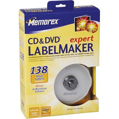 Memorex cd/dvd labelmaker expert (discontinued by manufacturer) memorex for sale