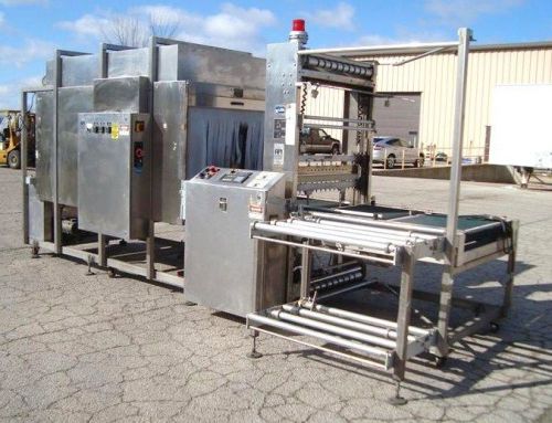 API L-Bar Bundler and Shrink Tunnel Combo Stainless Steel Large Units