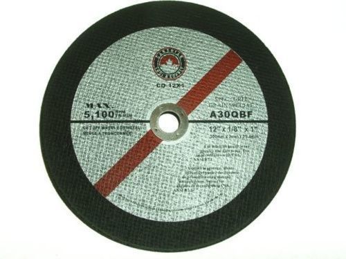 (Case of 25) 12&#034; Abrasive Chop Saw Blade Cut Off Wheel zip grinder