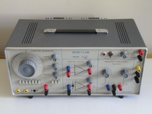 B.W.D. BWD-603 MINI-LAB SIGNAL-GENERATOR/POWER SUPPLY/OP AMP TESTER,NICE+WORKING