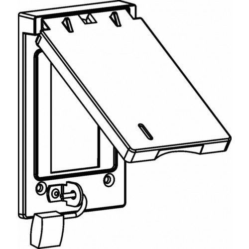 Orbit 1cl-gv 1-gang weatherproof cover gfci lockable for sale