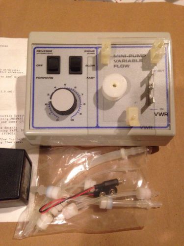 Vwr peristaltic mini-pump variable flow for sale