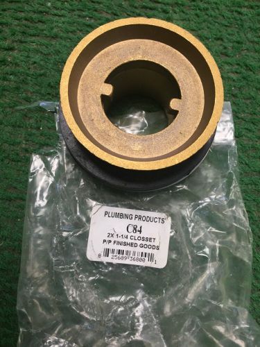 PLUMBING PRODUCTS  2&#034; x 1-1/4&#034; CLOSET SPUD C84