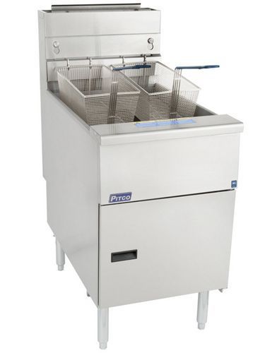 Pitco SG18S Fryer gas 70-90 lb. oil capacity