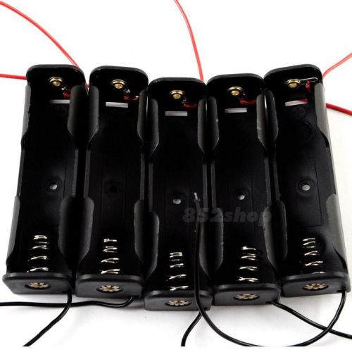 New 5pcs black 12v23a no. n battery case clip holder box with cable qwyc shps for sale