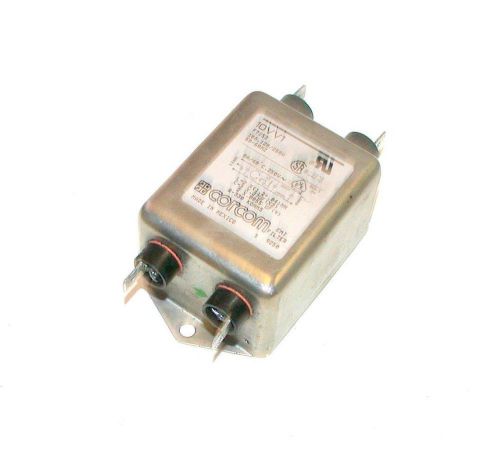 CORCOM  10VV1  EMI POWER LINE FILTER 10 AMP 120/250 VAC