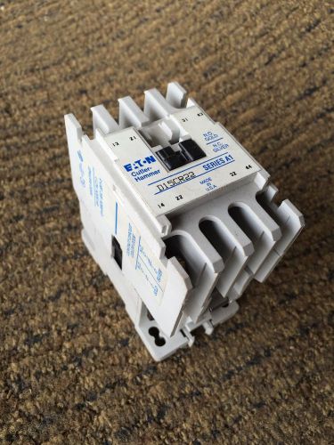 CUTLER HAMMER  6A 600V CONTACTOR  D15CR22 A1 SERIES