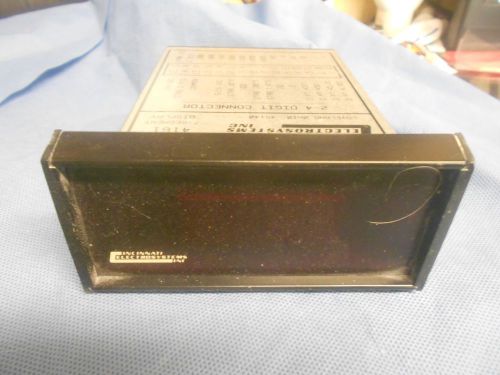 NEW CINCINNATI ELECTROSYSTEMS 7-SEGMENT DISPLAY 4161 MODEL 4161