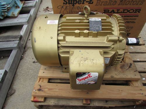 BALDOR SUPER E MOTOR EM4104T , 30 HP , 230/460V RPM 1770 , FR 286T NEW