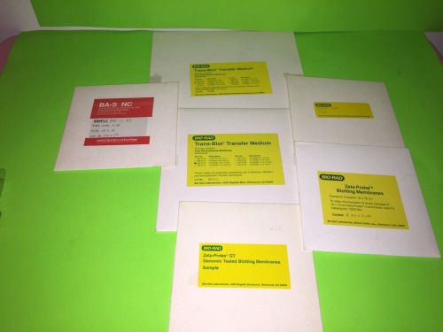 MIXED LOT OF BIO-RAD Mini Trans-Blot Cell Filter Paper