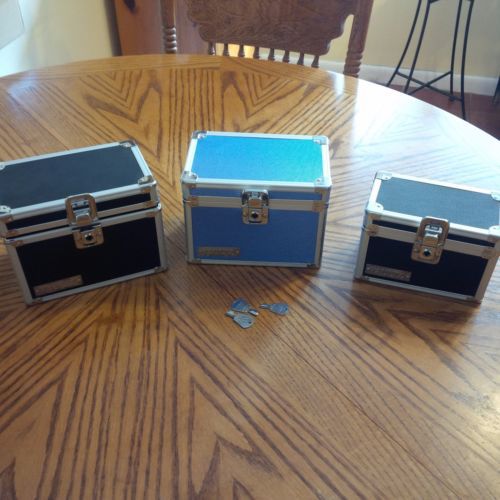 Lot of 3 Vaultz Lock Boxes