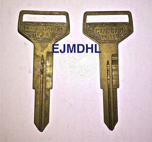 1 KEY BLANK TR-39 TO39 33 TR39 X151 TY37 TOY30 locksmith Blank LOT automobile