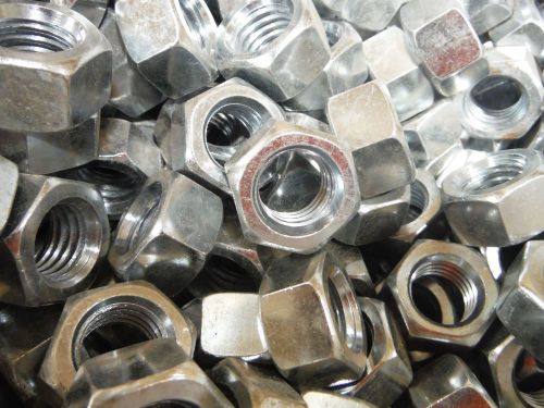 100pcs (5/8-11 Hex Nut) Zinc