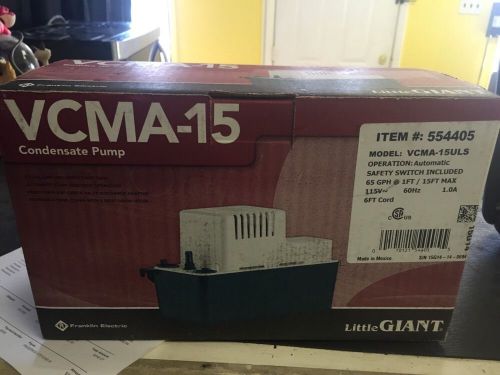 Little giant VCMA-15 Condensate Pump