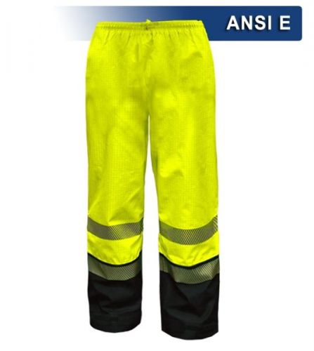 Reflective Apparel Anti Static Waterproof Safety Pant High Vis VEA-760-AS ANSI E