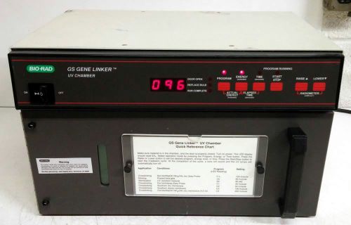 BIO-RAD GS GENE LINKER UV CHAMBER