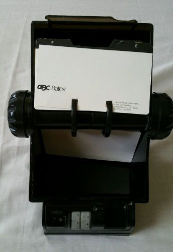 Black GBC Bates Refill Organizer