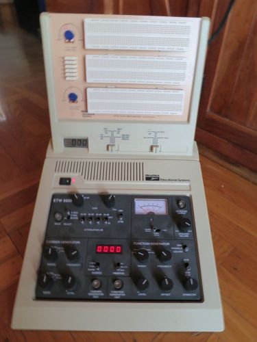 Heathkit ETW-5000 ETW-3567 ETB 3300 communications training system breadboarding