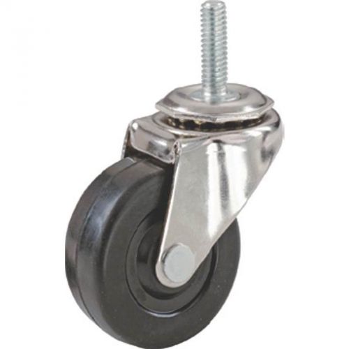 CSTR FURN 90LB SOFT RUBB FURN Shepherd Hardware Stem Casters 9195 SOFT RUBBER