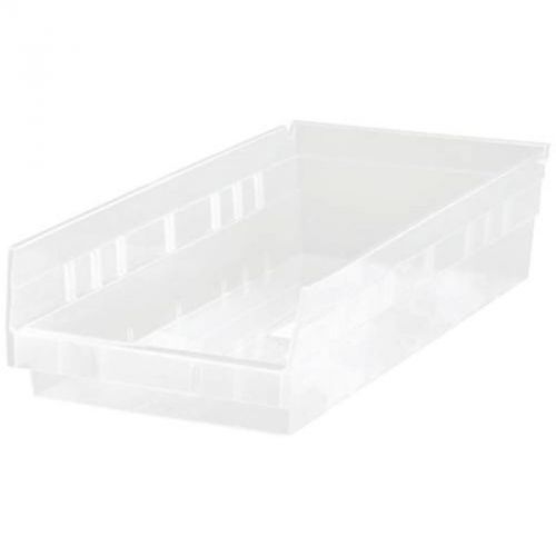 Shelf Bin 17-7/8X6-5/8X4 Clr Quantum Storage Systems Storage Containers QSB104CL