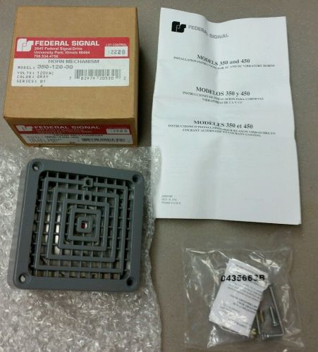 Federal Signal Horn Model 350-120-30 NEW!!!