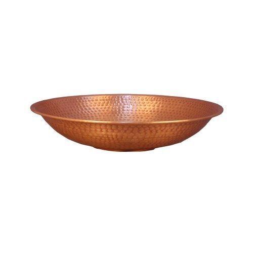 Monarchs Pure Copper 21&#039; Hammer Basin 4-1/2&#039; High