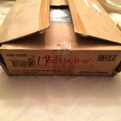 1 Case/ 40 Rolls U-Tier Uncoated Rebar Tying Wire Spools J.A.M. U-Wire VT32